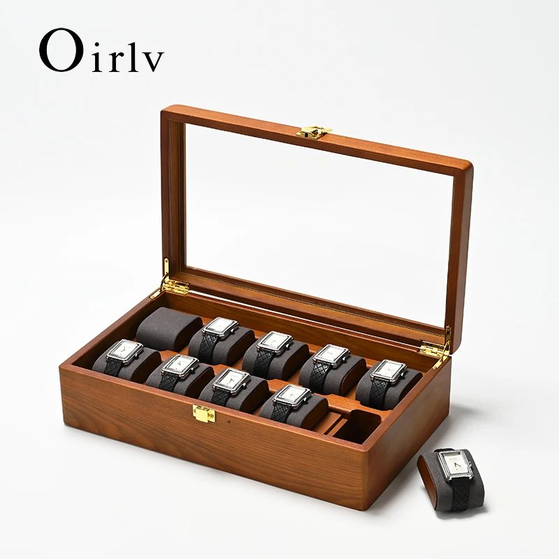 Elegant 10-Grid Watch Organizer