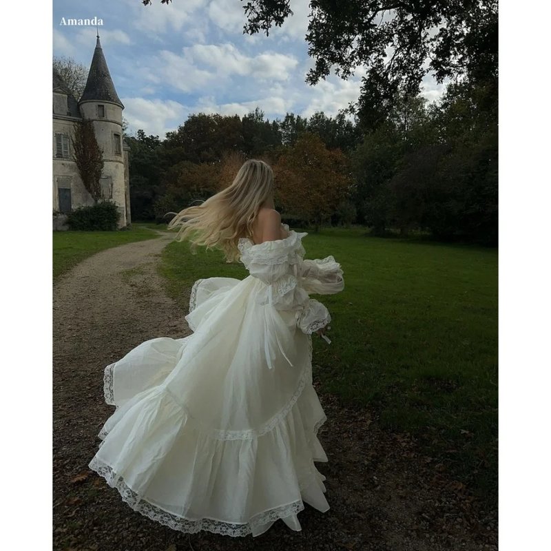 Custom One Shoulder Evening Dress