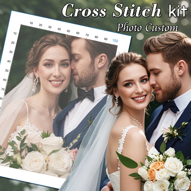 Custom Embroidery Canvas Kit