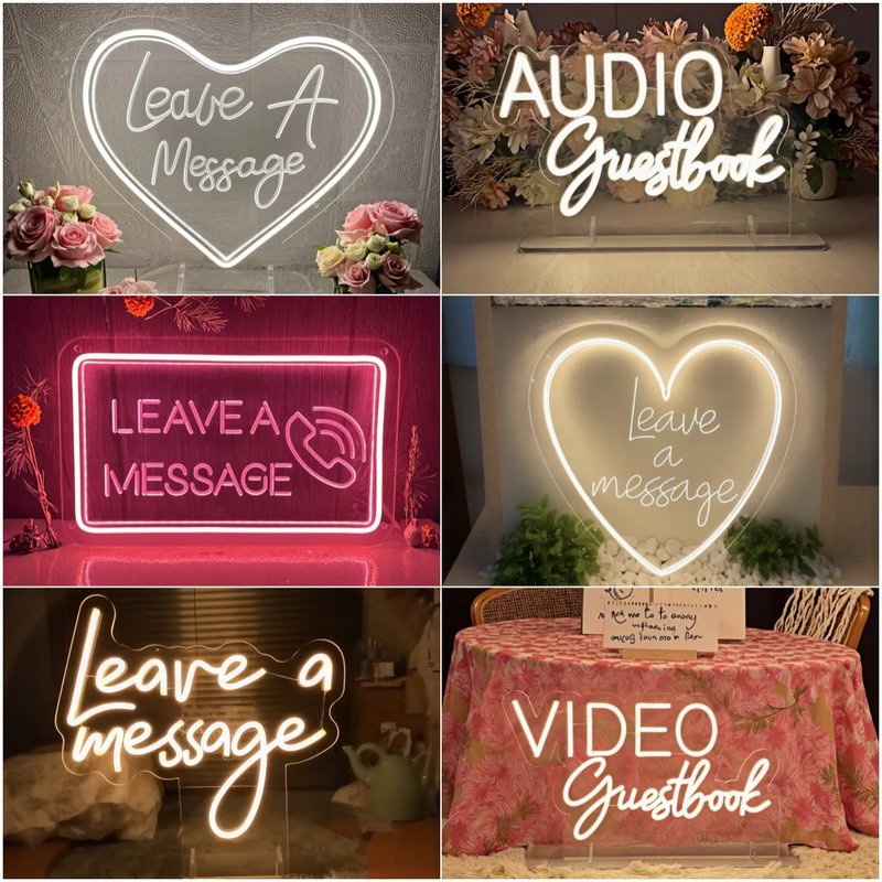 Neon LED Sign for Bedroom Decor