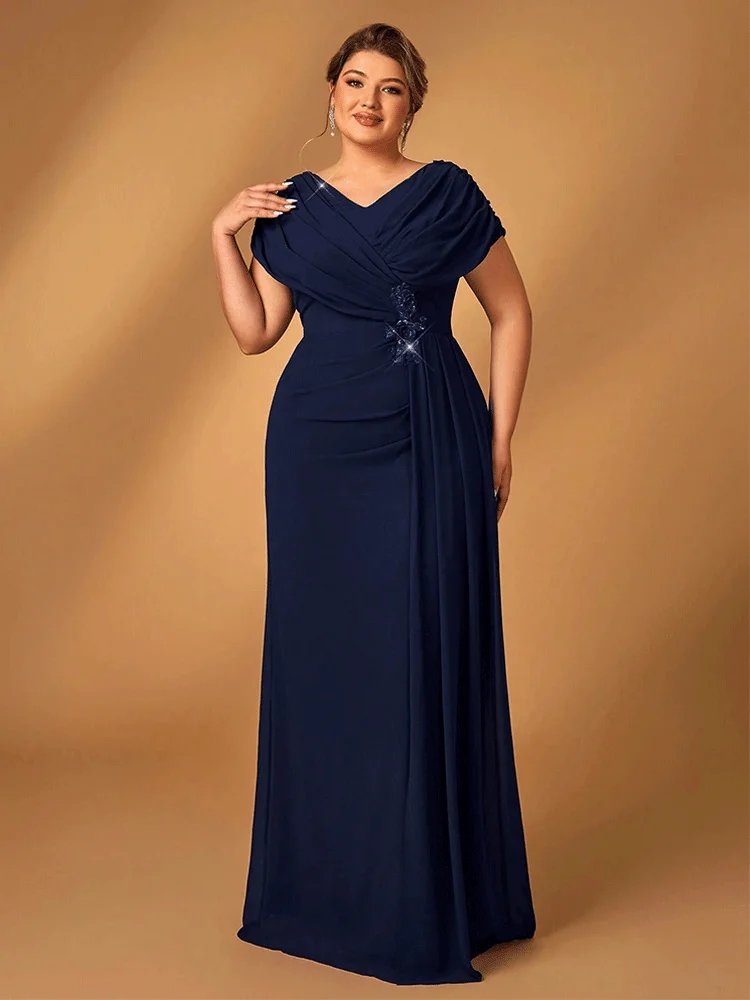Elegant Plus Size Evening Dress
