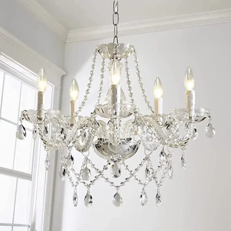 Elegant Crystal Chandelier Lighting