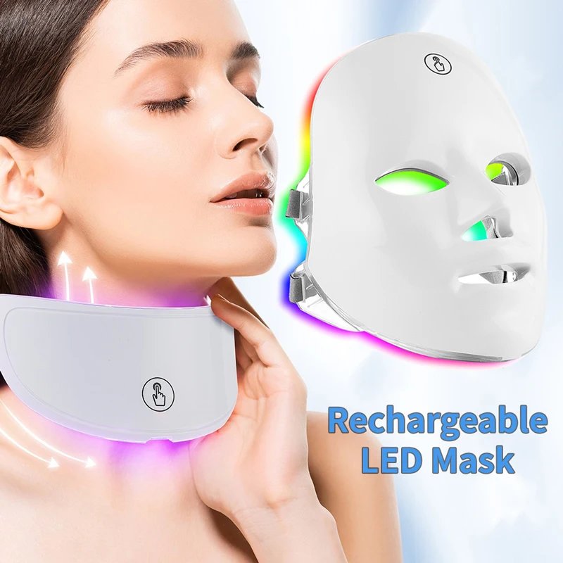 Rechargeable LED Facial Mask