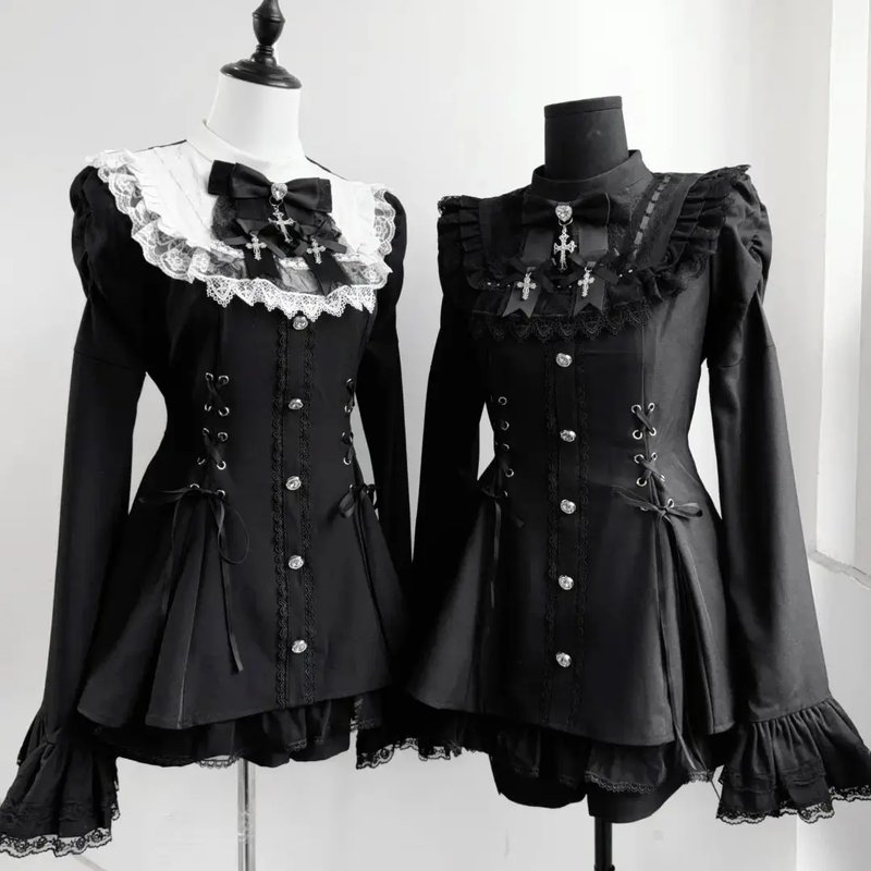 Y2K Aesthetic Lolita Dress Set