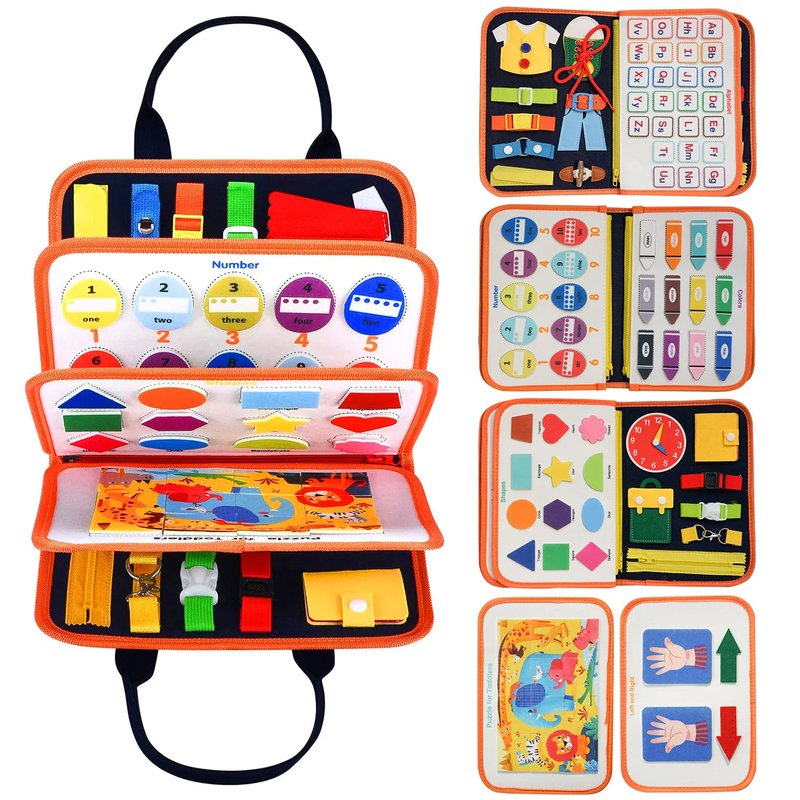 Montessori Busy Board for Kids