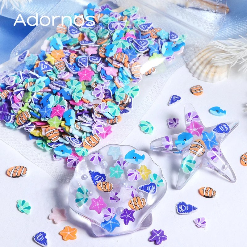 Summer-Themed Polymer Clay Accessories