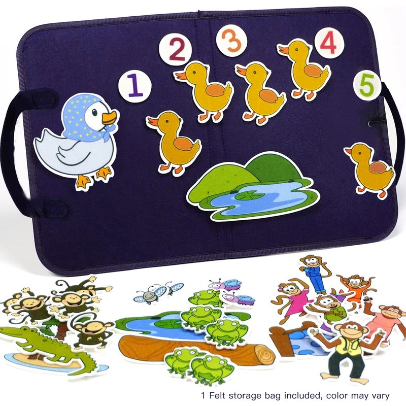 Montessori Felt Storyboard Set