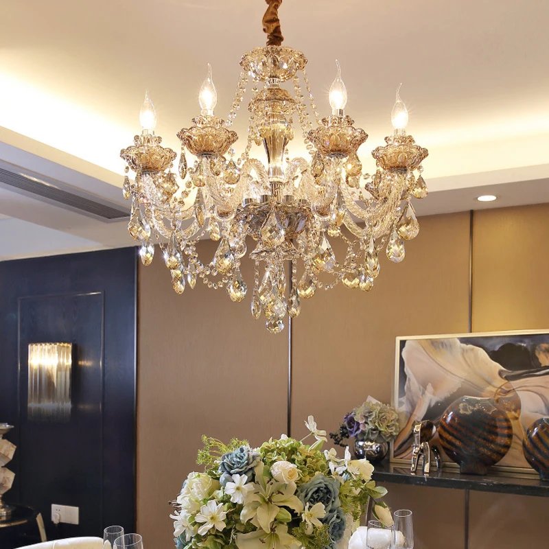 Elegant Crystal Chandelier Lighting