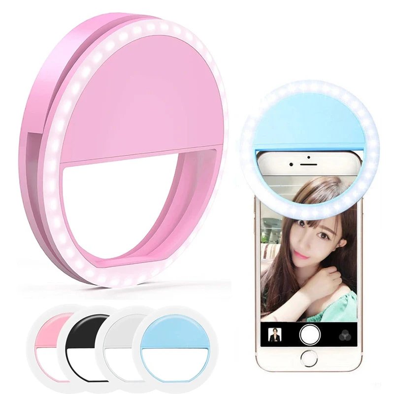 Portable LED Selfie Ring Light