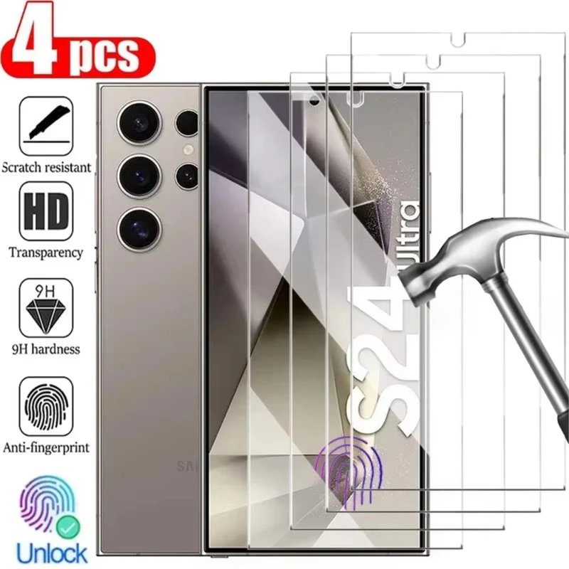 Tempered Glass Screen Protectors for Galaxy