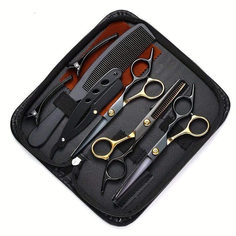 Professional Stainless Steel Hair Scissors Set