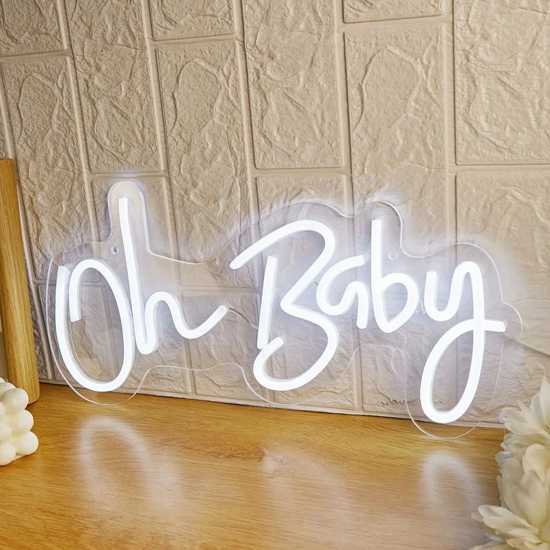 Oh Baby LED Neon Sign