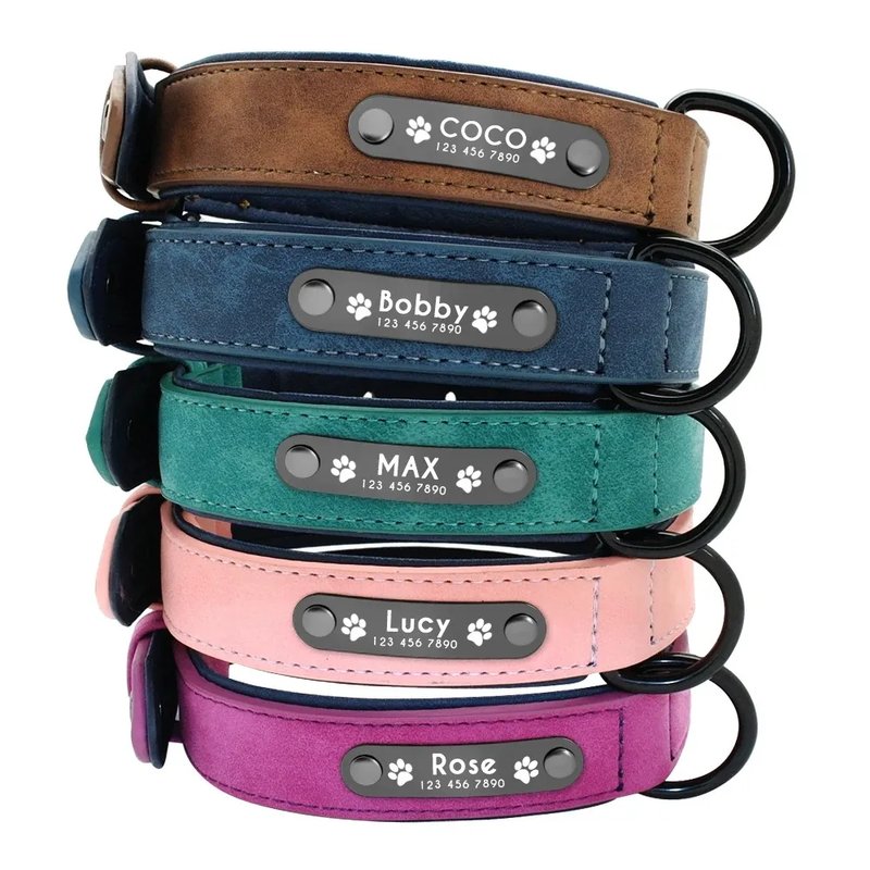 Custom Leather Dog Collars