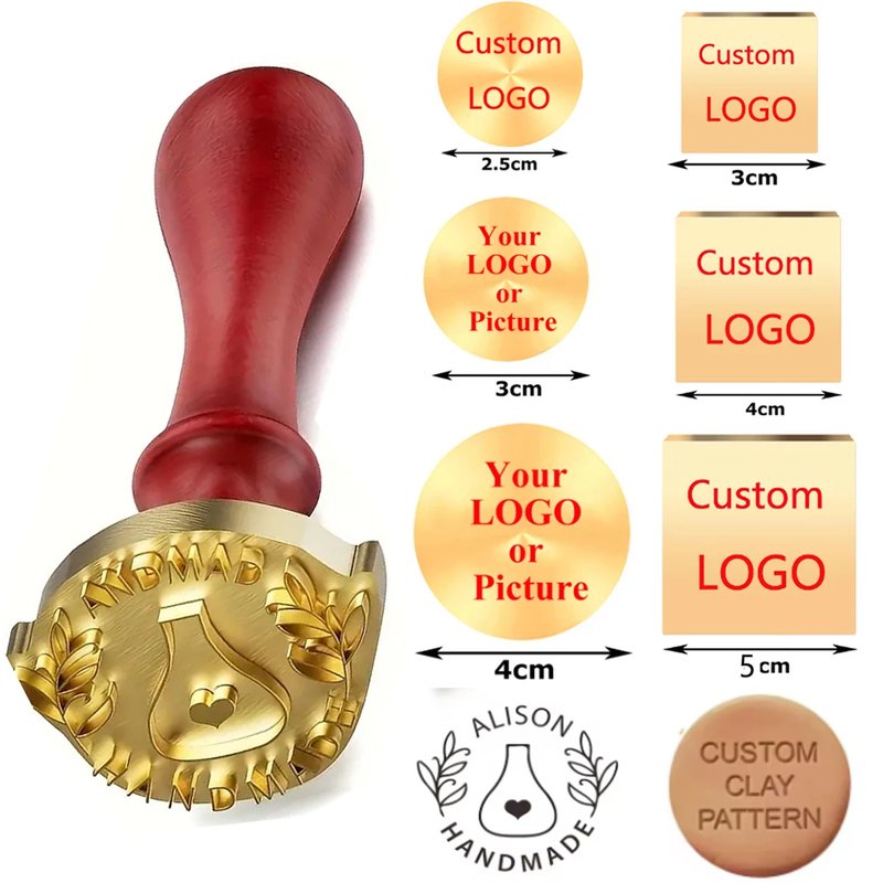 Personalized Pottery Stamp for Ceramics