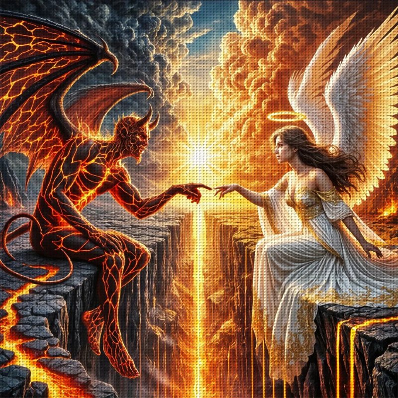 Fairy & Monster Cross Stitch Kit