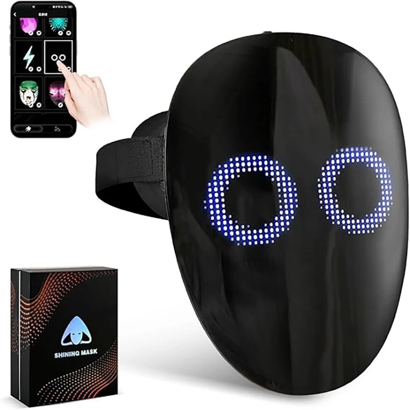 Smart LED Mask with Gesture Control