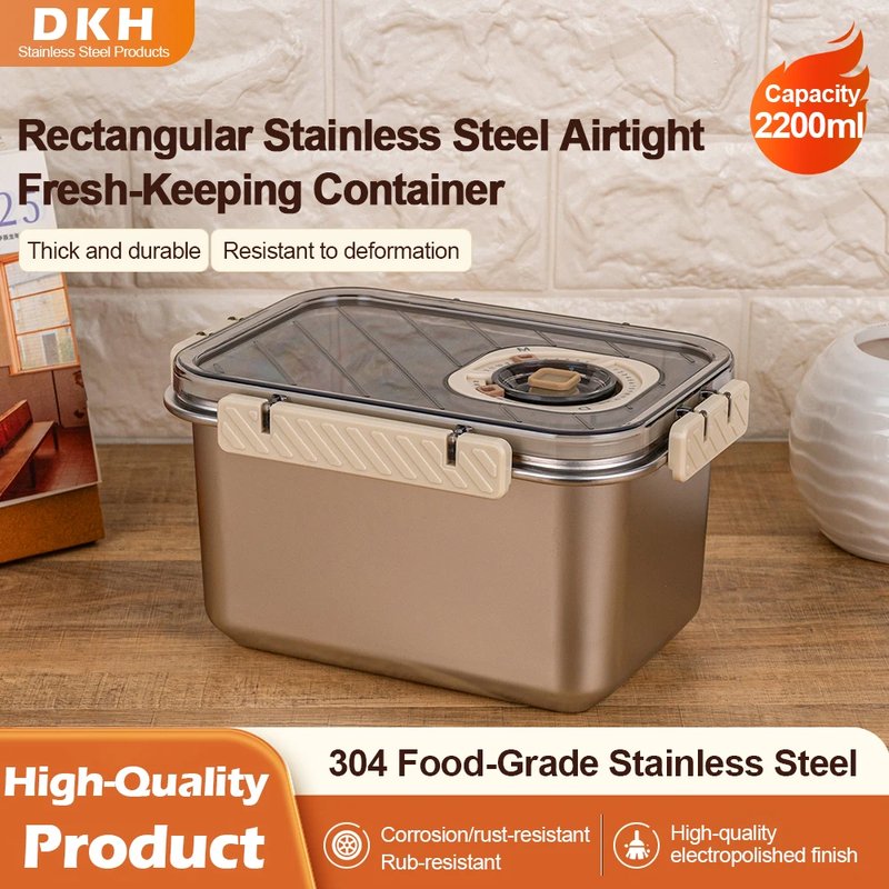 Airtight Stainless Steel Food Container