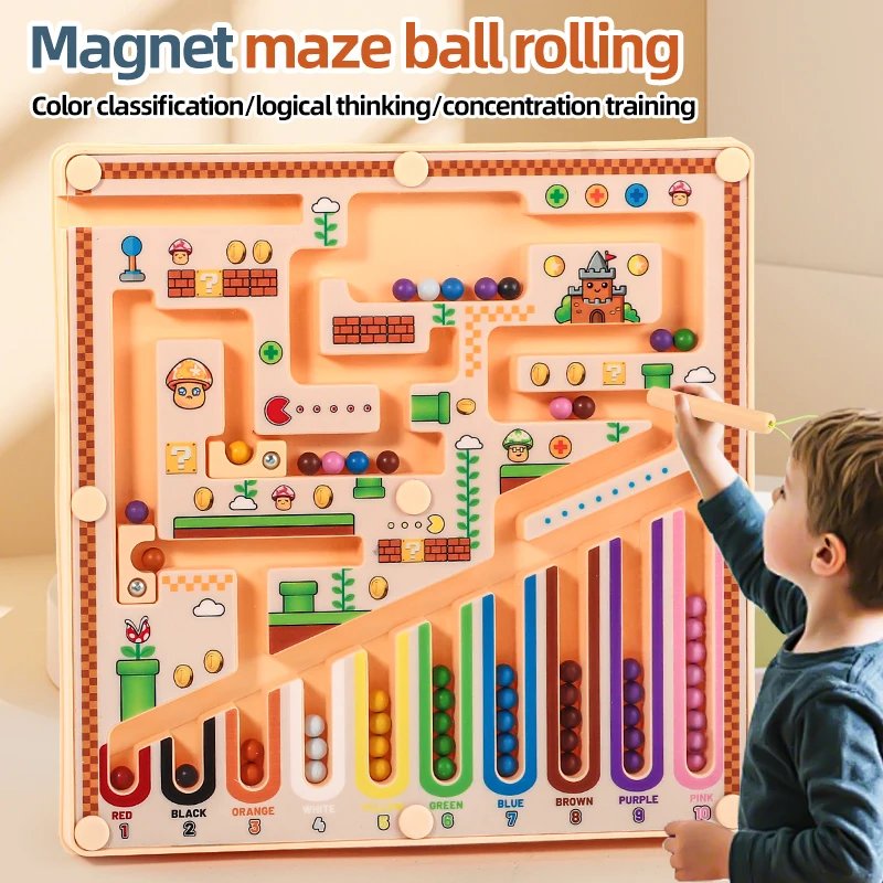 Magnetic Maze Puzzle Toy for Kids