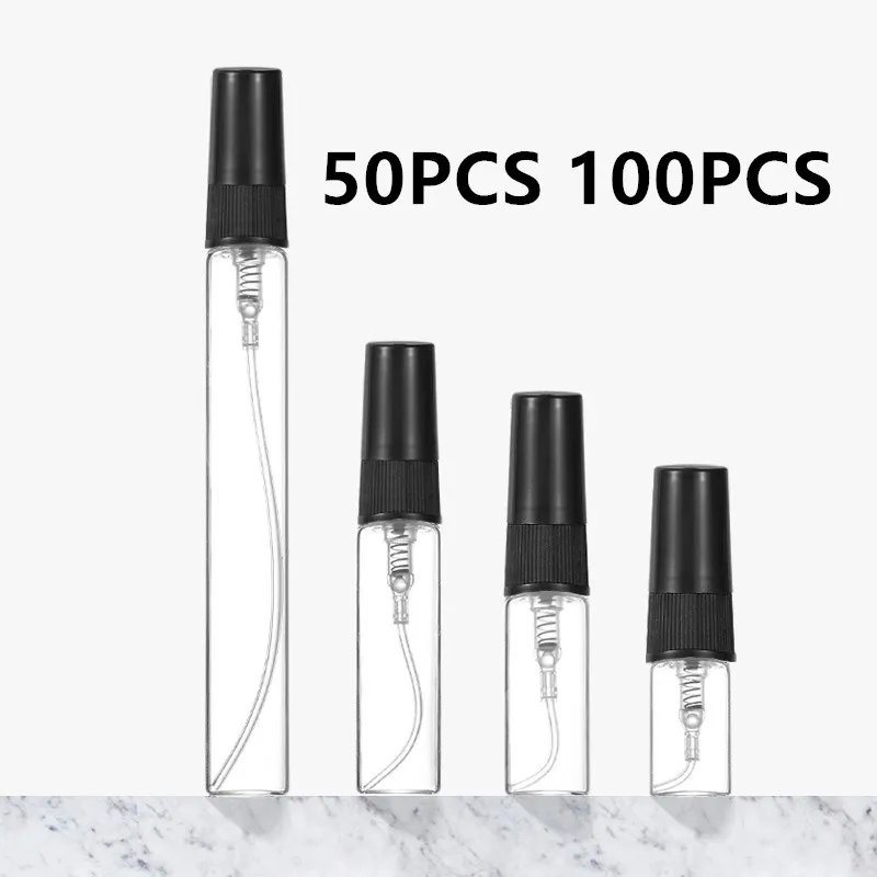 Portable Refillable Glass Perfume Bottles
