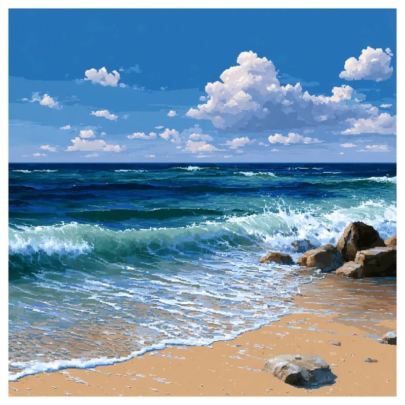 Ocean Sky Cross Stitch Kit