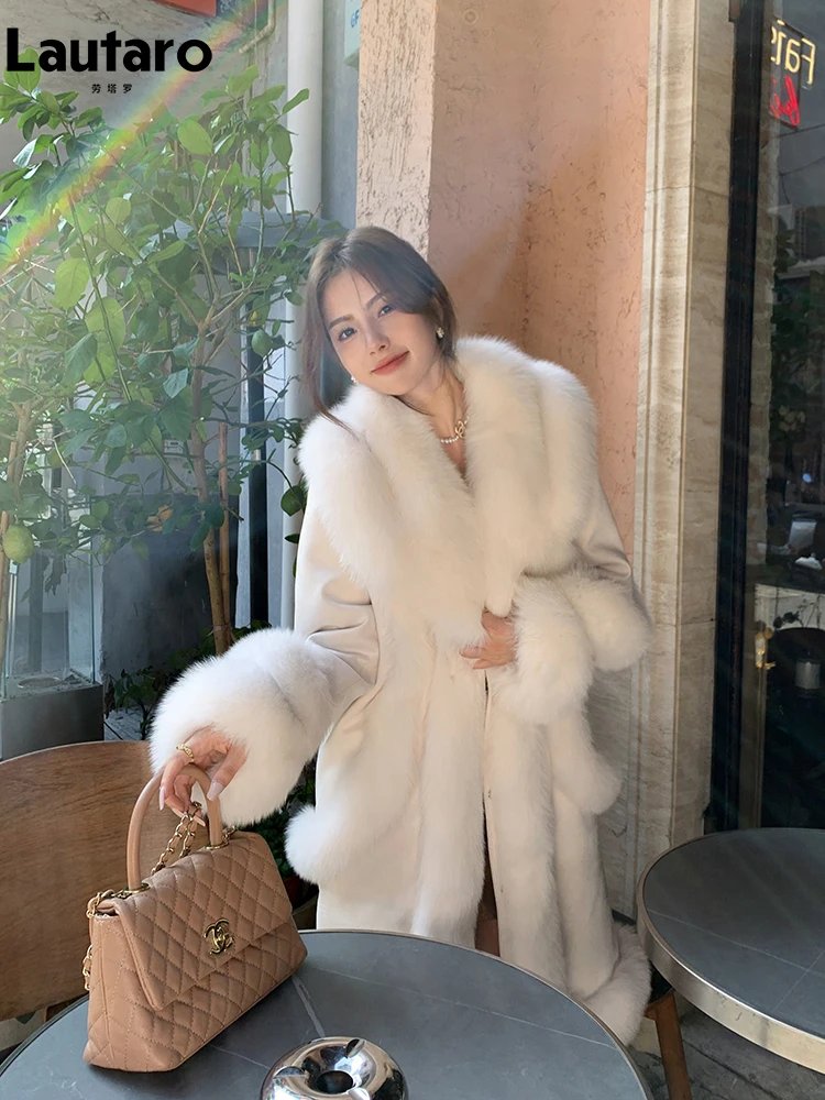 Luxury Faux Fur Overcoat for Women