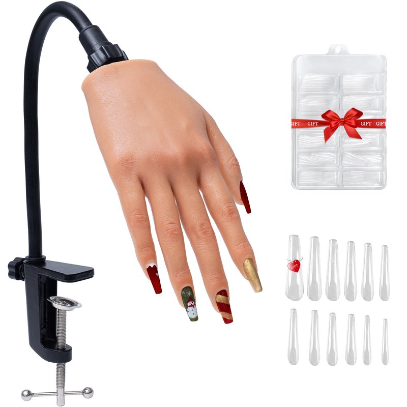 Silicone Nail Practice Hand