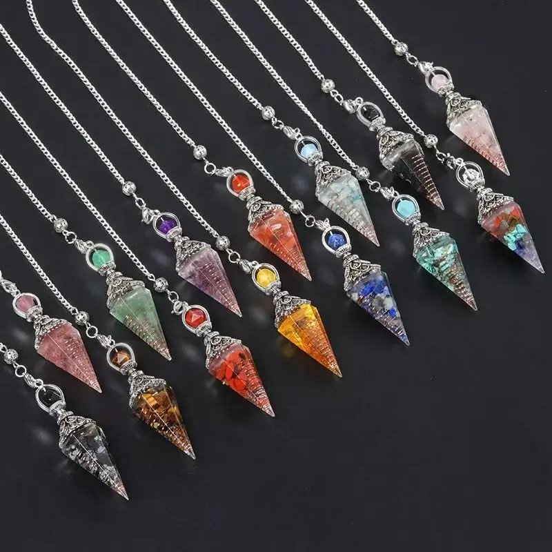 Hexagonal Crystal Dowsing Pendulum