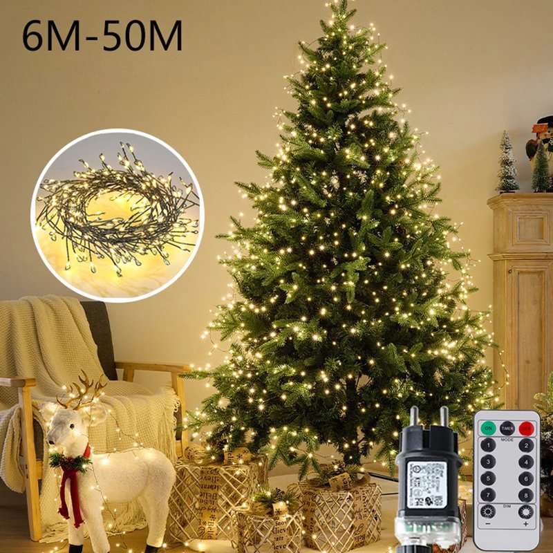Fairy Cluster LED String Lights