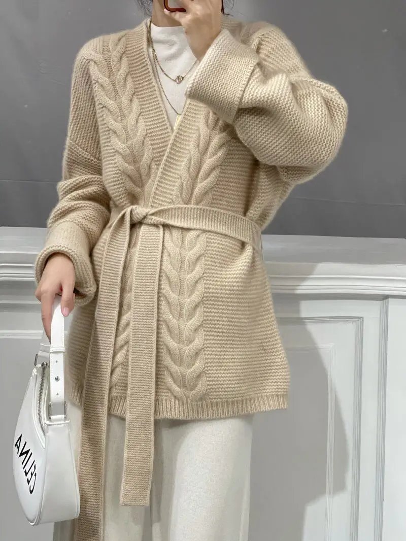 Cozy Cashmere V-Neck Cardigan