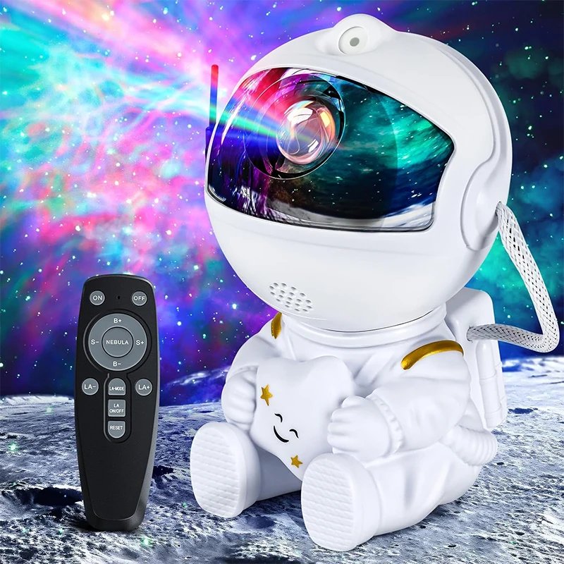 Astronaut Galaxy Night Light