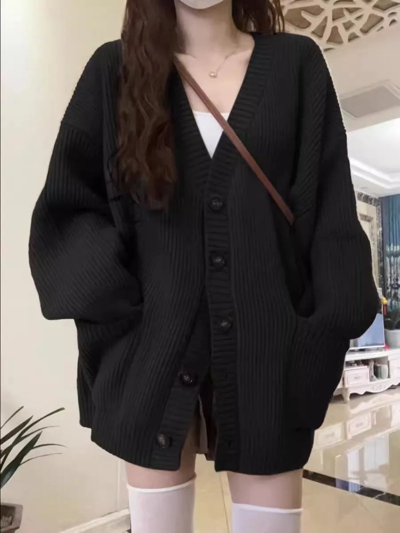 Cozy Cashmere V-Neck Cardigan