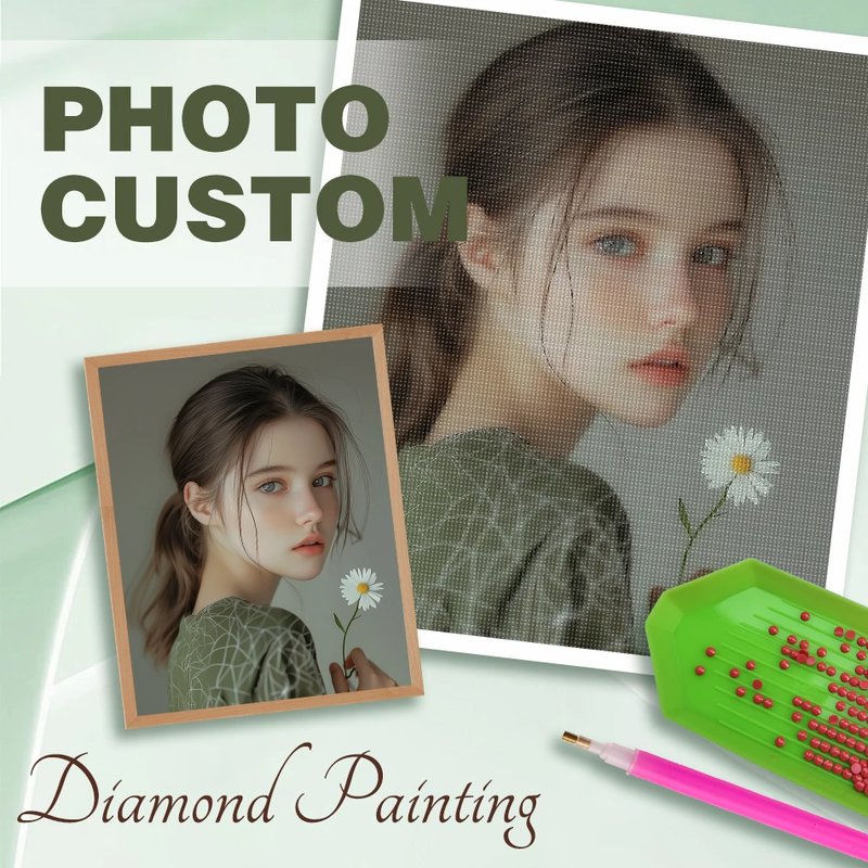 Custom 5D Diamond Portraits