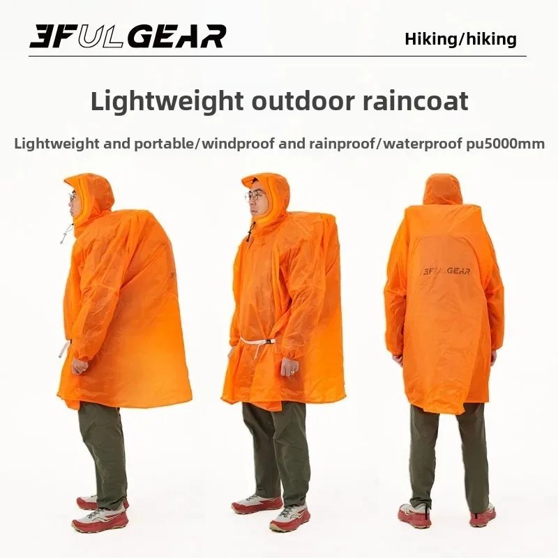 Ultralight Waterproof Rain Poncho