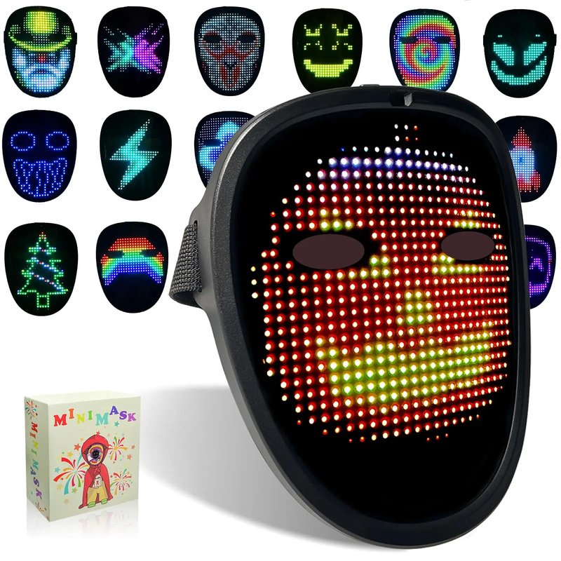 Kids LED Gesture Sensing Mask