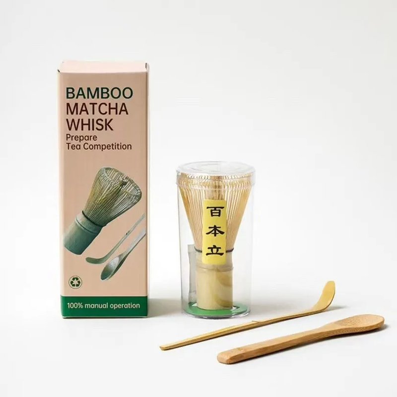 Traditional Bamboo Matcha Tea Set