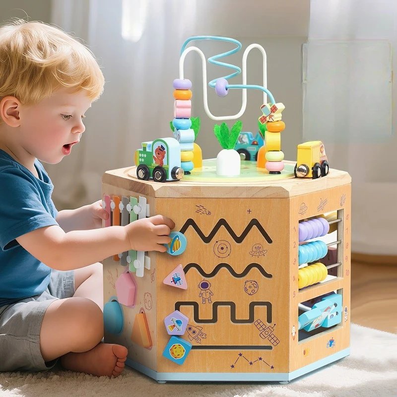 14-in-1 Montessori Activity Cube