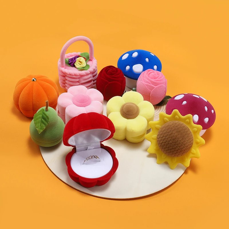Elegant Velvet Jewelry Box