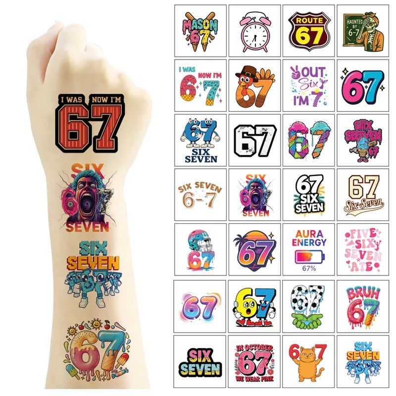 67 Fun Temporary Tattoo Stickers