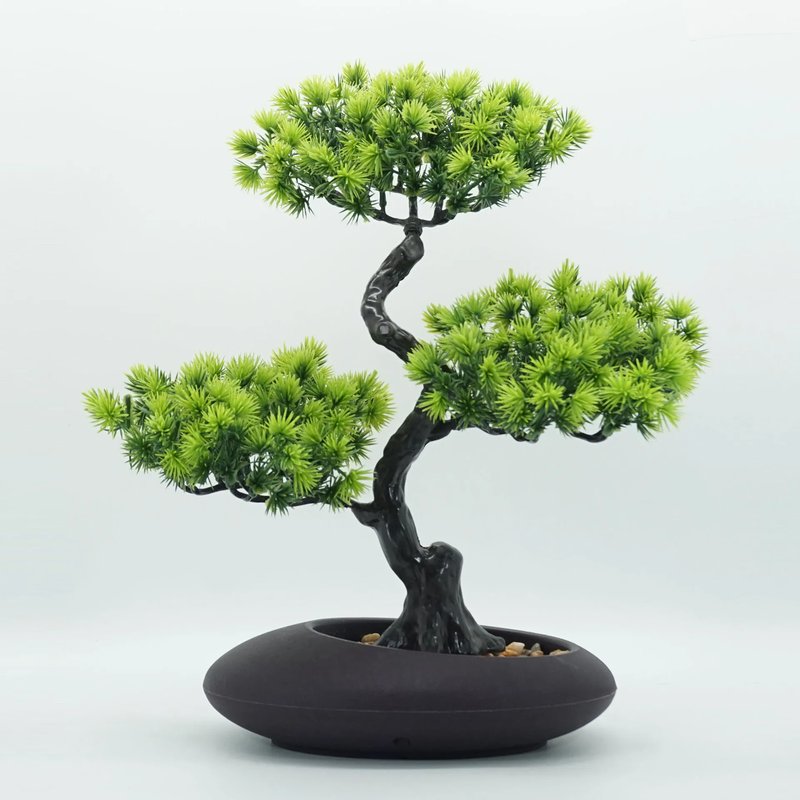 Zen Pine Tree Table Decor