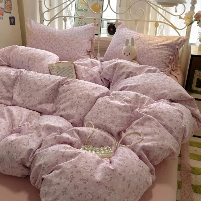 Cozy Floral Duvet Set
