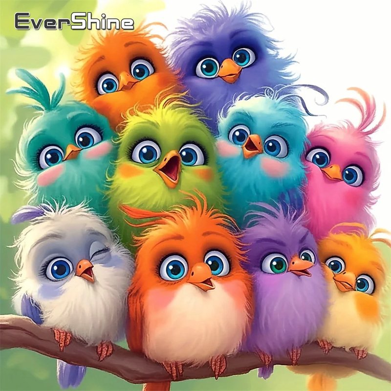 Evershine Chicken Cross Stitch Kit