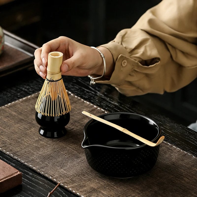 Elegant Japanese Matcha Tea Set