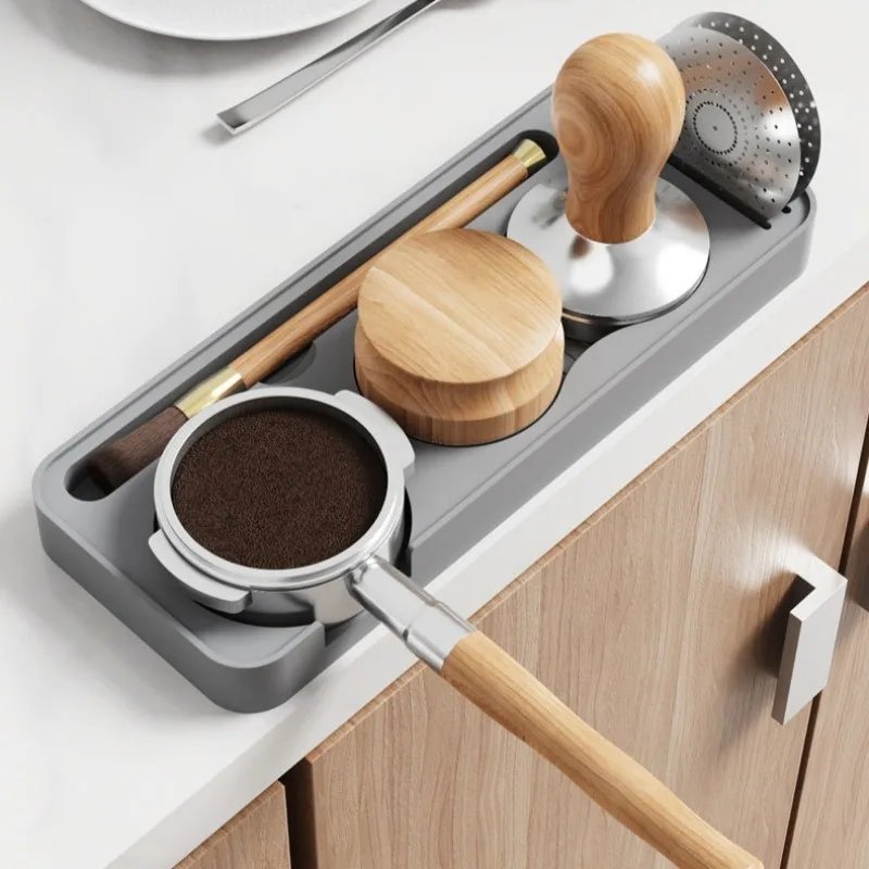 Silicone Coffee Tamper Mat Station