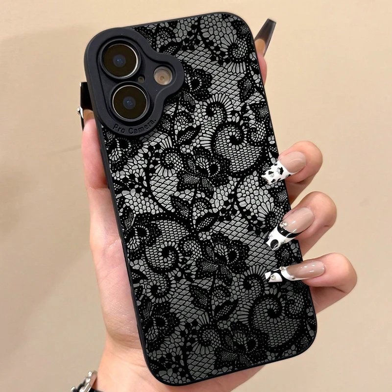 Elegant Floral Lace Phone Case