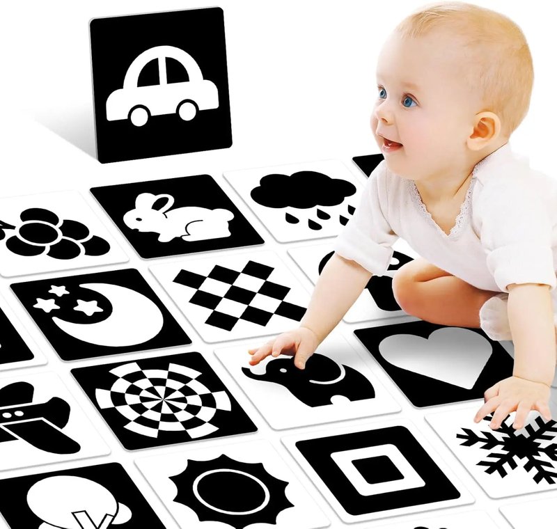 Montessori High Contrast Baby Cards