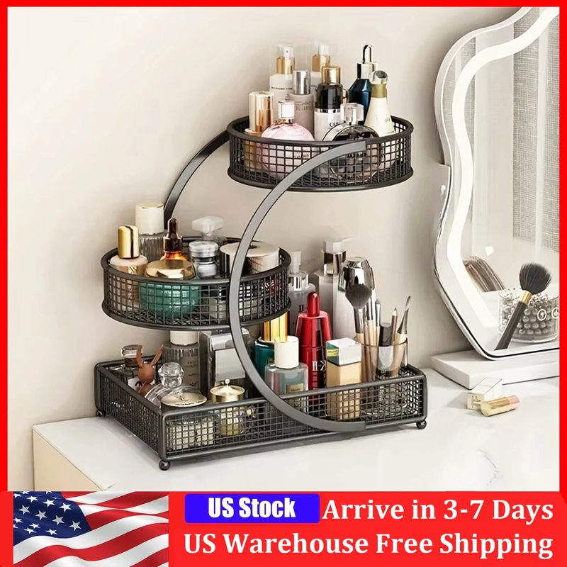 Stylish Multi-Layer Makeup Organizer