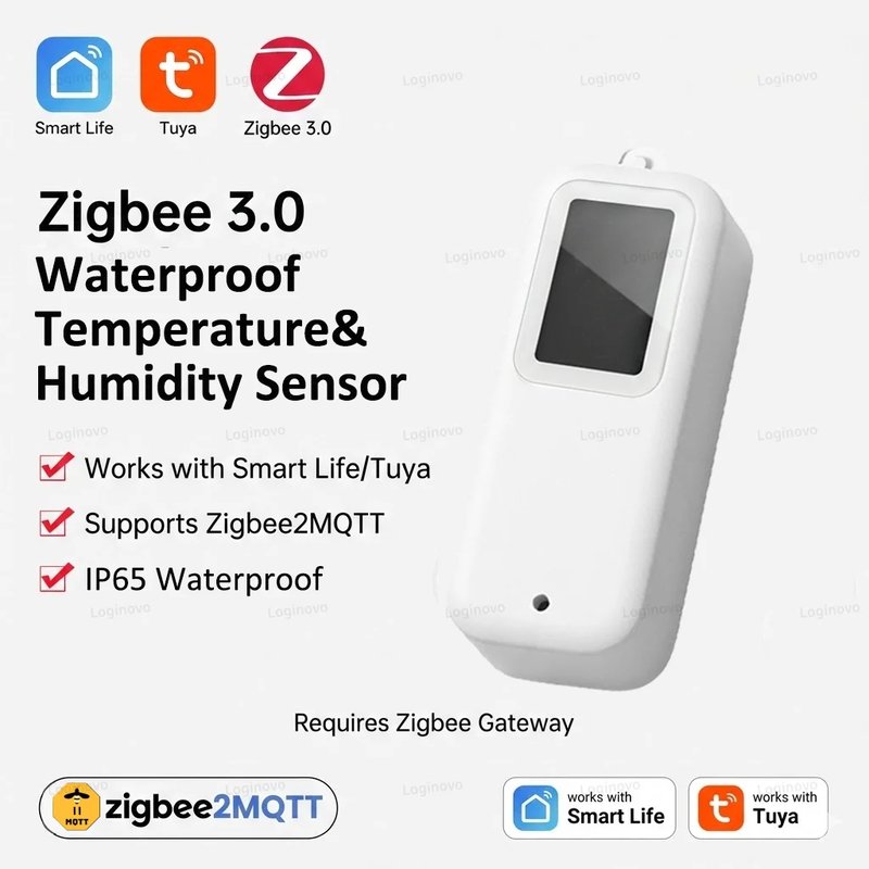 Smart Zigbee Temperature & Humidity Sensor