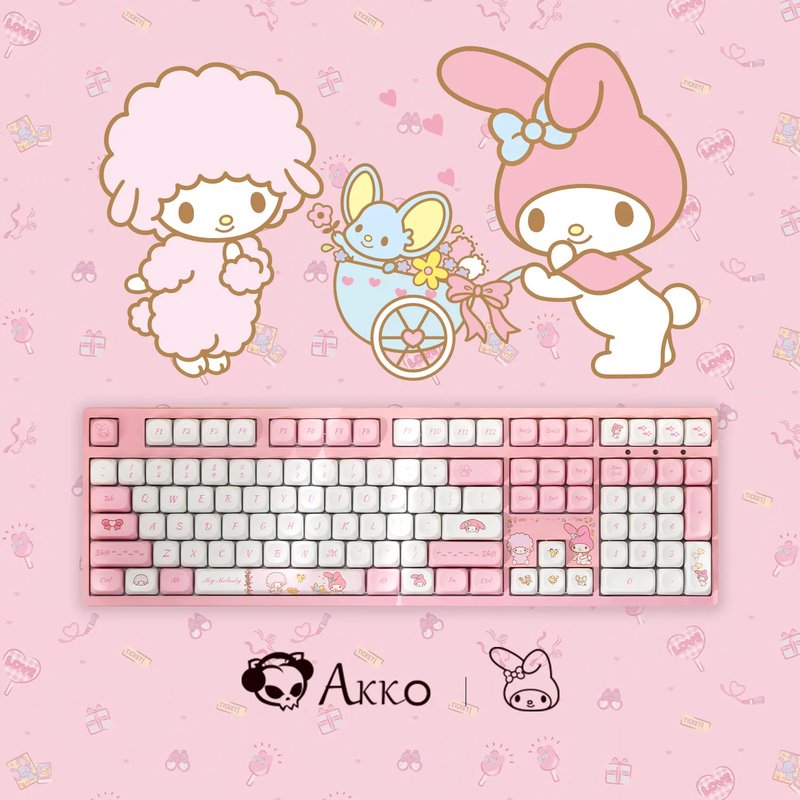 Akko My Melody Mechanical Keyboard