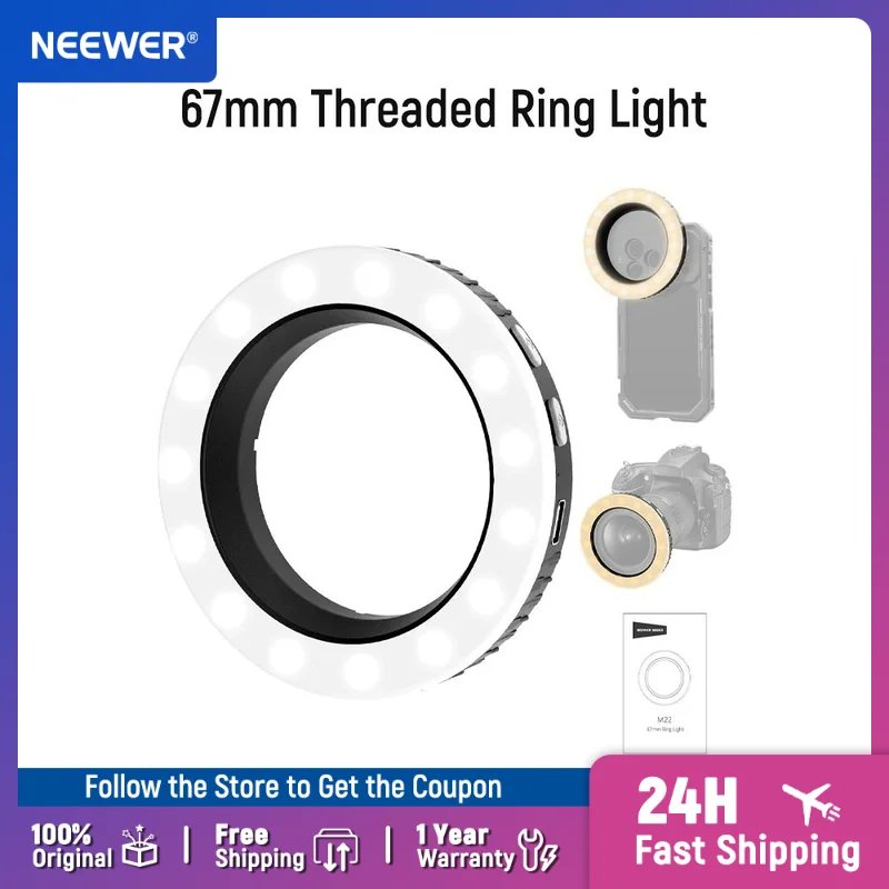NEEWER 67mm Ring Light