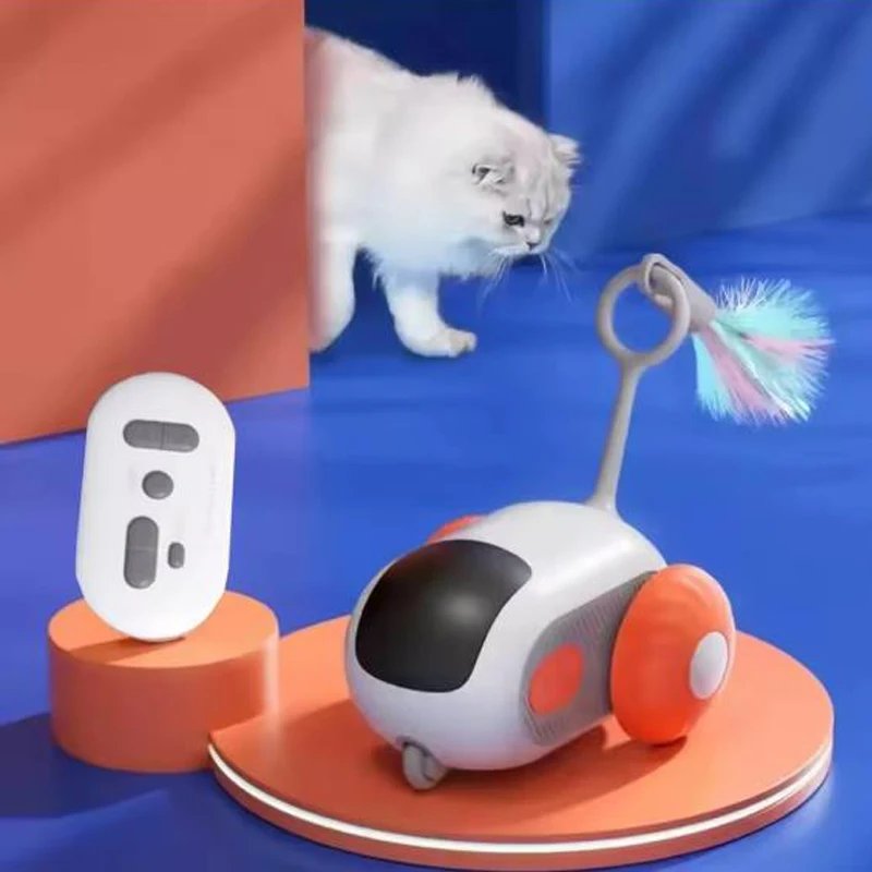 Smart Interactive Cat Toy Car